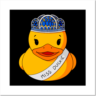 Beauty Pageant Winner Rubber Duck Posters and Art